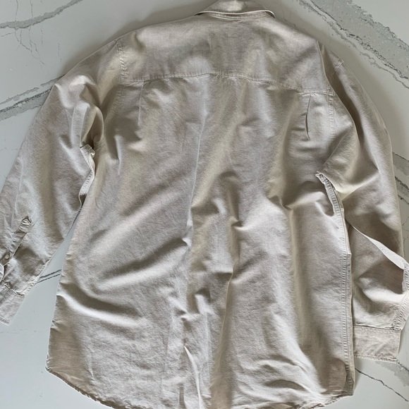Old Navy Linen Blend Long Sleeve Casual Shirt XXL - Picture 3 of 5